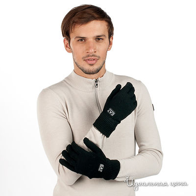 Перчатки Emporio Armani, цвет цвет черный