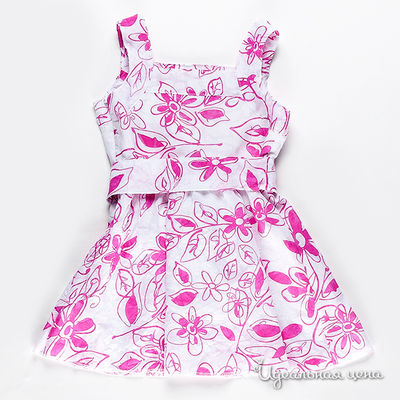 Сарафан Mandarinalend, цвет цвет белый / розовый