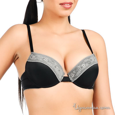 Бюстгальтер Triumph, цвет цвет черный / серый