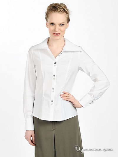 Блуза Shipilova, цвет цвет белый