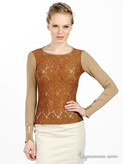 Лонгслив Shipilova, цвет цвет рыжий