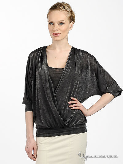 Блуза Shipilova, цвет цвет темно-серый