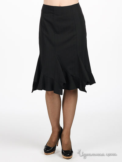 Юбка Shipilova, цвет цвет черный