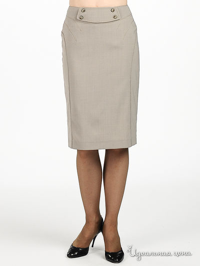 Юбка Shipilova, цвет цвет светло-серый