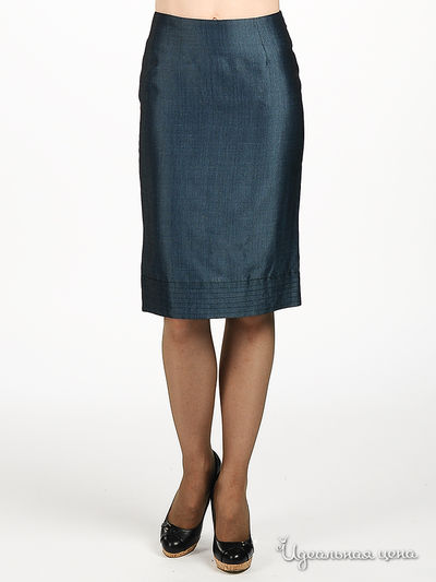 Юбка Shipilova, цвет цвет синий