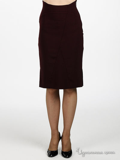 Юбка Shipilova, цвет цвет вишневый