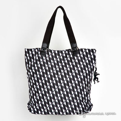 Сумка Kipling, цвет цвет черный / белый