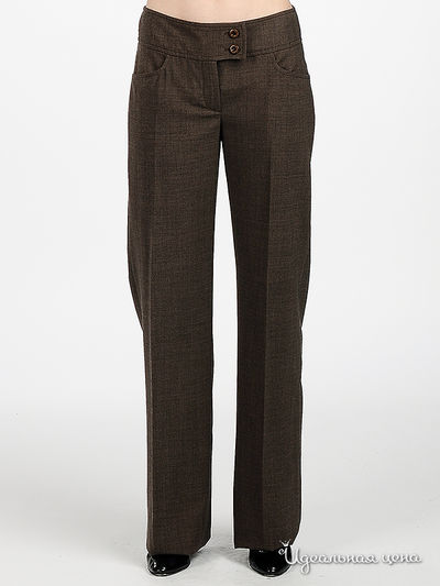 Брюки Shipilova, цвет цвет коричневый