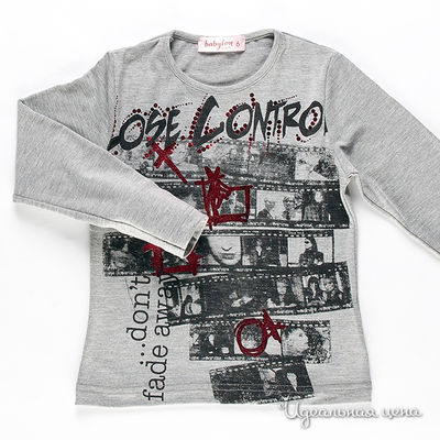 Лонгслив Babylon, цвет цвет серый