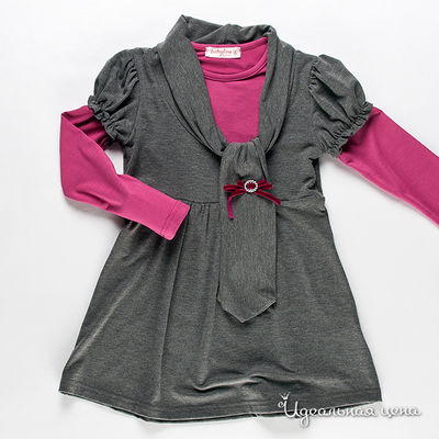 Платье Babylon, цвет цвет серый / розовый