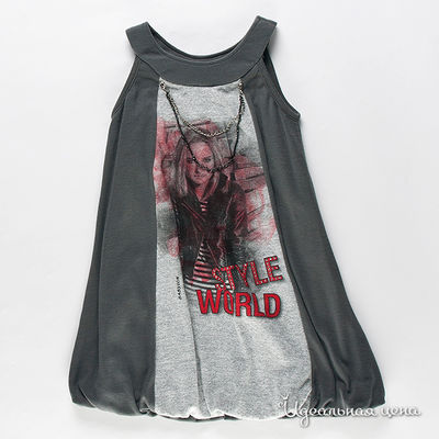 Платье Babylon, цвет цвет серый