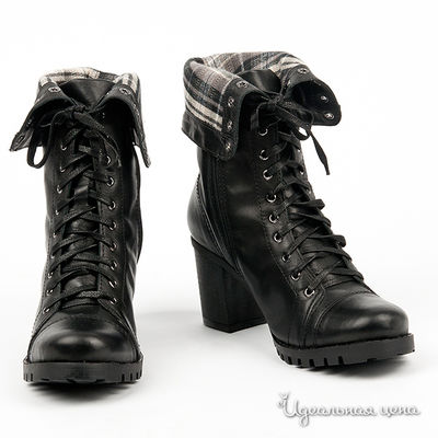 Полусапоги Capriccio, цвет цвет черный