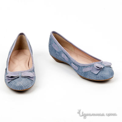 Туфли Capriccio, цвет цвет голубой / принт рептилия
