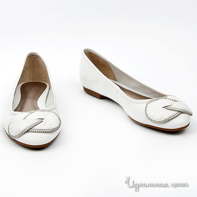 Балетки Capriccio, цвет цвет белый