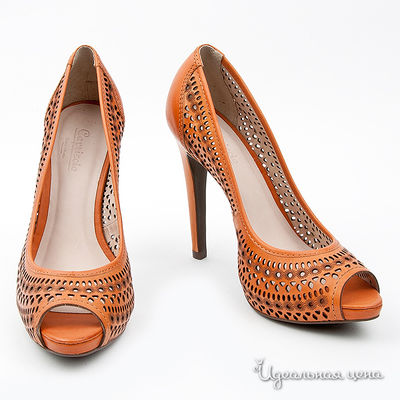 Туфли Capriccio, цвет цвет оранжевый