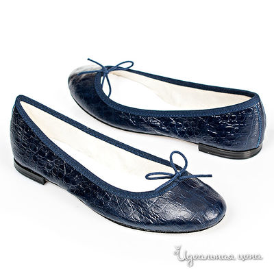 Балетки Repetto, цвет цвет синий