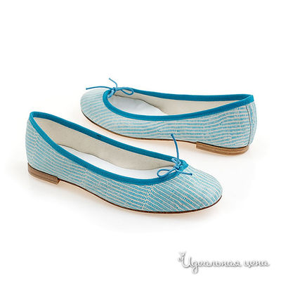 Балетки Repetto, цвет цвет голубой