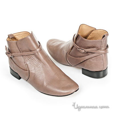 Ботинки Repetto, цвет цвет серый