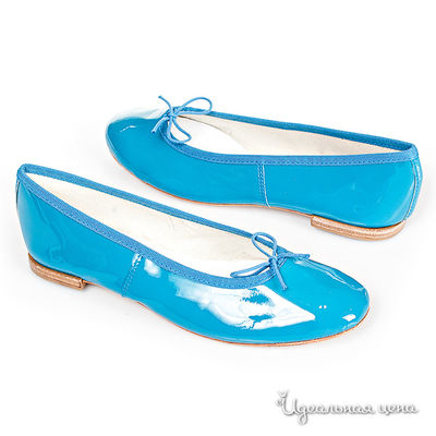 Балетки Repetto, цвет цвет голубой