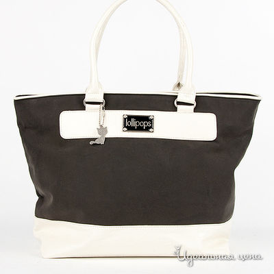 Сумка Lolipops, цвет цвет черный / белый
