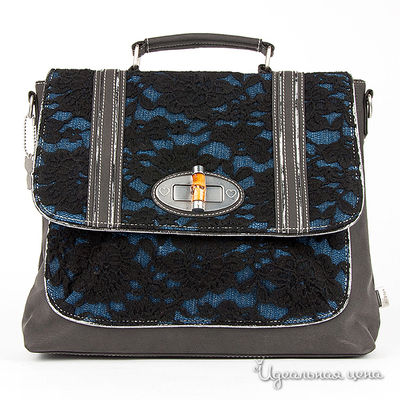 Сумка Lolipops, цвет цвет черный / серый / синий