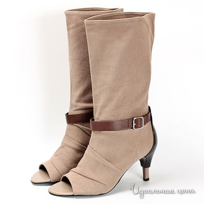 Сапоги Мультибренд, цвет цвет бежевый