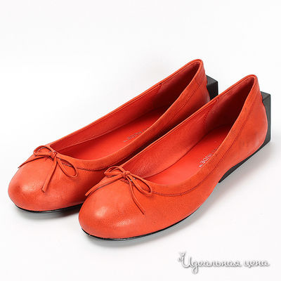 Балетки Мультибренд, цвет цвет оранжевый