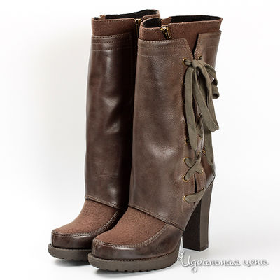 Сапоги Мультибренд, цвет цвет коричневый