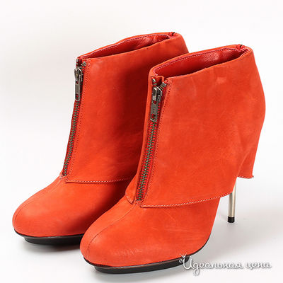 Ботильоны Мультибренд, цвет цвет оранжевый