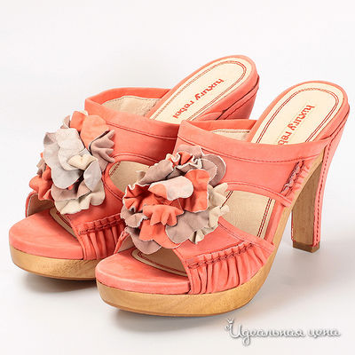 Туфли Мультибренд, цвет цвет коралловый