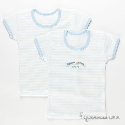 Футболка Japanese brends, цвет цвет голубой