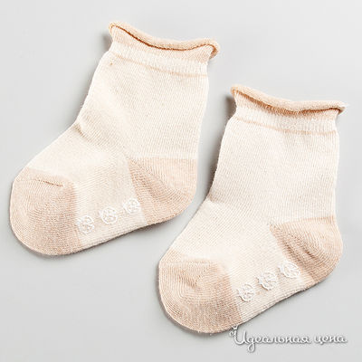 Носки Japanese brends, цвет цвет бежевый