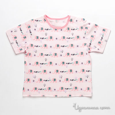 Пижама Japanese brends для девочки, цвет розовый