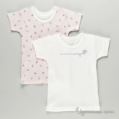 Футболка Japanese brends, цвет цвет красный / белый