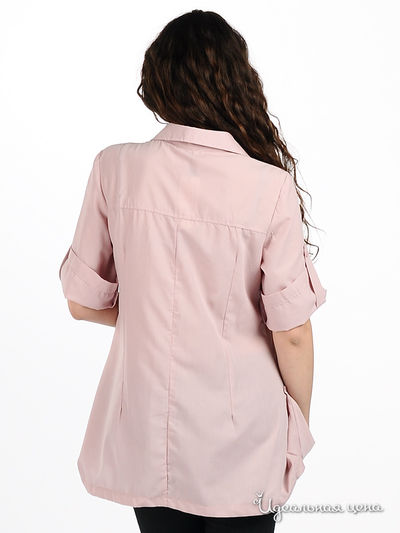 Блуза Мультибренд женская, цвет розовый