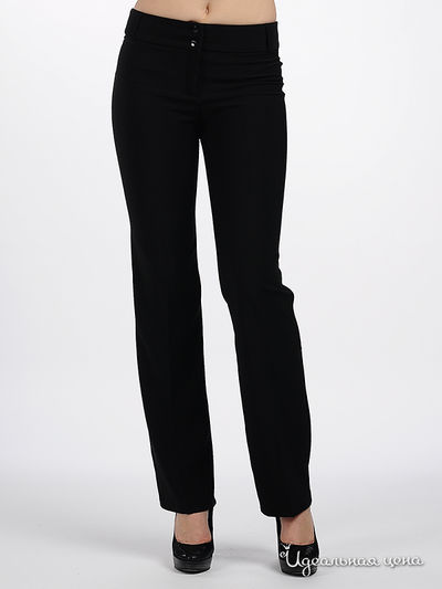 Брюки Мультибренд, цвет цвет черный