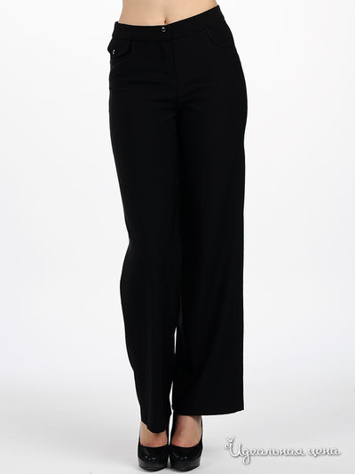 Брюки Мультибренд, цвет цвет черный