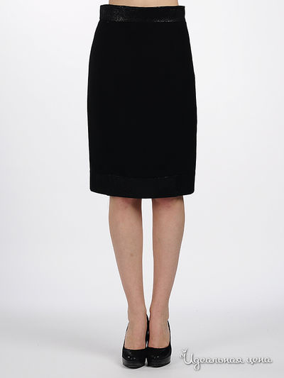 Юбка Мультибренд, цвет цвет черный