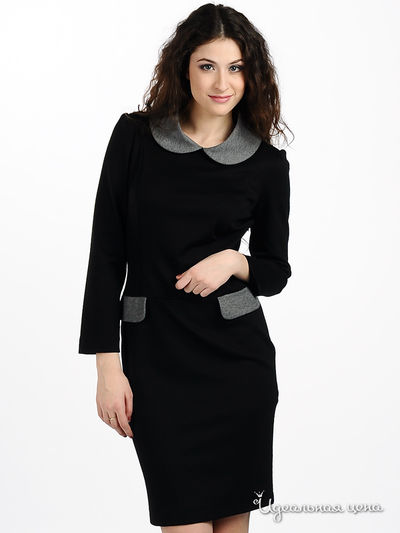 Платье Мультибренд, цвет цвет черный