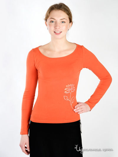 Лонгслив Atlantic, цвет цвет оранжевый