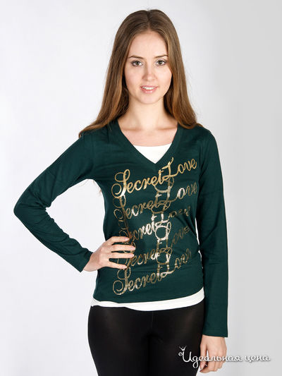 Футболка Atlantic, цвет цвет темно-зеленый