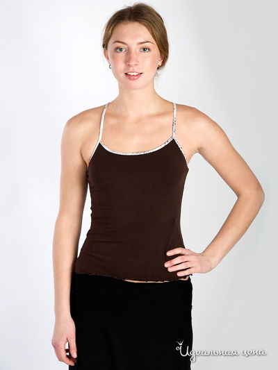 Топ Atlantic, цвет цвет коричневый