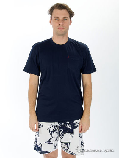 Пижама Atlantic, цвет цвет темно-синий