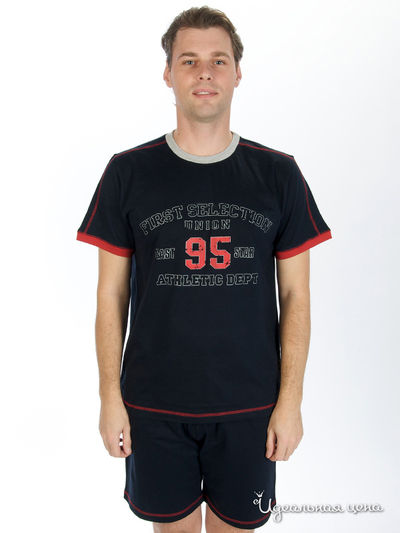 Пижама Atlantic, цвет цвет синий