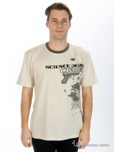 Футболка Atlantic, цвет цвет бежевый