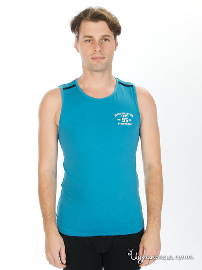 Майка Atlantic, цвет цвет голубой