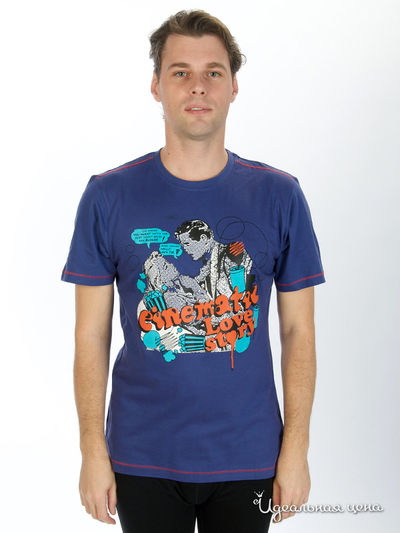 Футболка Atlantic, цвет цвет фиолетовый