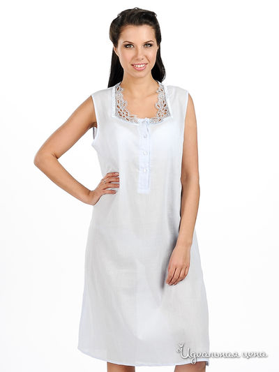 Сорочка NOTTEBLU&PRIMA ROSA, цвет цвет голубой