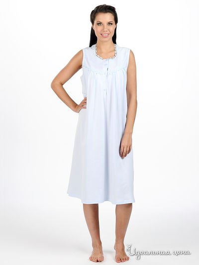 Сорочка NOTTEBLU&PRIMA ROSA, цвет цвет голубой