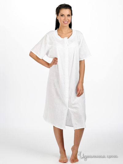 Сорочка NOTTEBLU&PRIMA ROSA, цвет цвет молочный